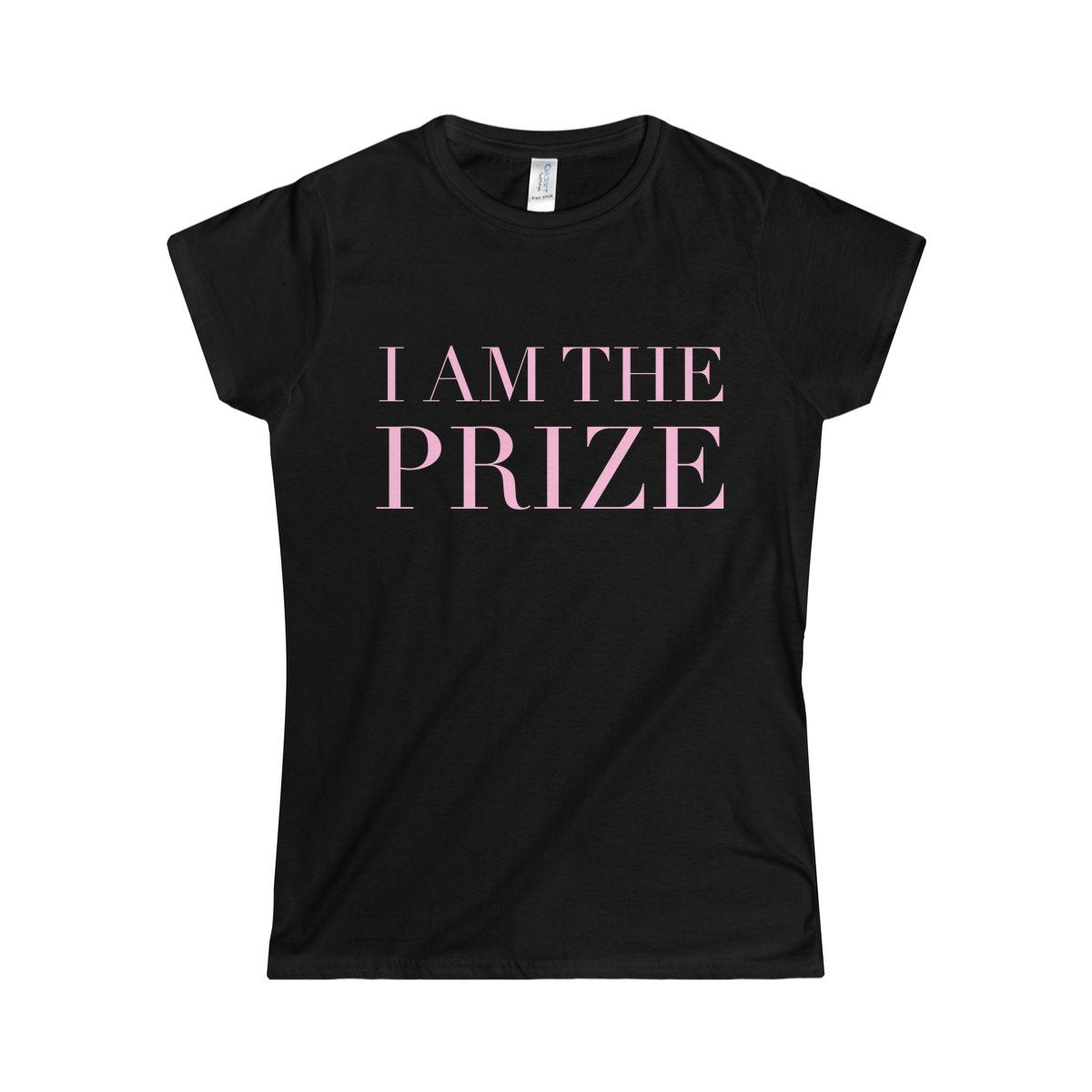 I AM The Prize Women's Letter Pink