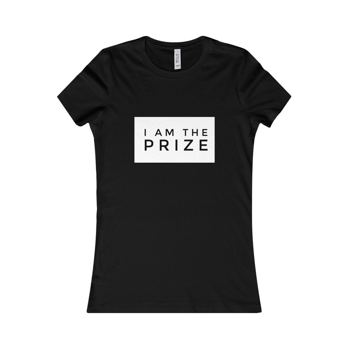 I Am The PRIZE Women's Block Tee