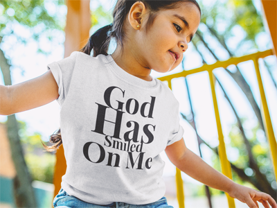 God Has Kids Jersey - White