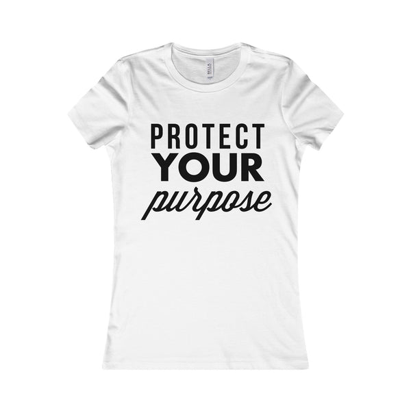 Protect Yours Women's Tee Letter Black